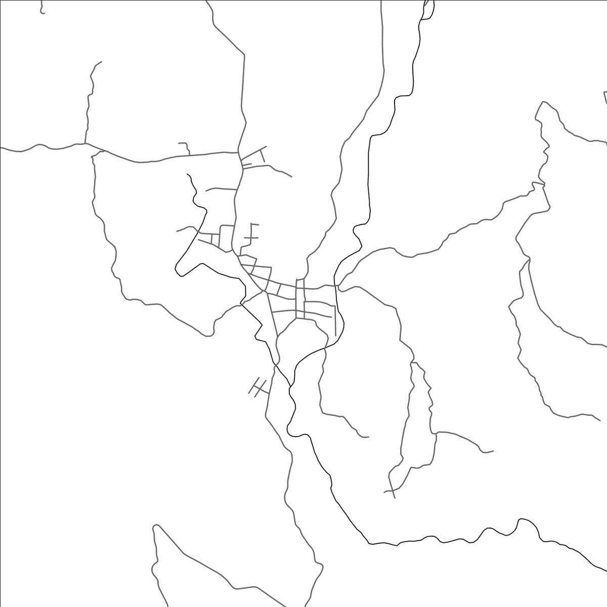 ROAD MAP OF POLOROS, EL SALVADOR BY MAPBAKES
