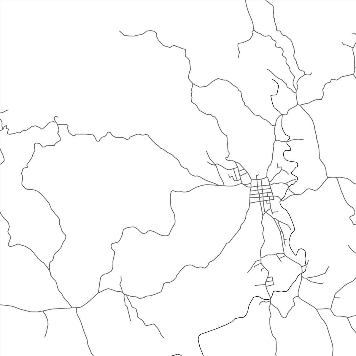 ROAD MAP OF SOCIEDAD, EL SALVADOR BY MAPBAKES