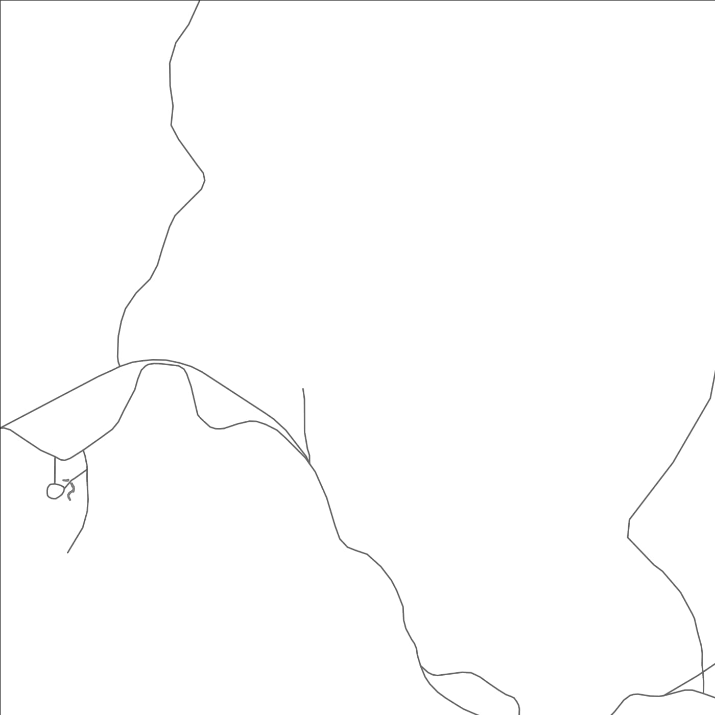 ROAD MAP OF MACHINDA, EQUATORIAL GUINEA BY MAPBAKES