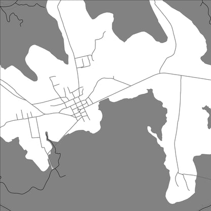 ROAD MAP OF CATIO, GUINEA-BISSAU BY MAPBAKES