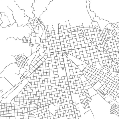 ROAD MAP OF CATACAMAS, HONDURAS BY MAPBAKES