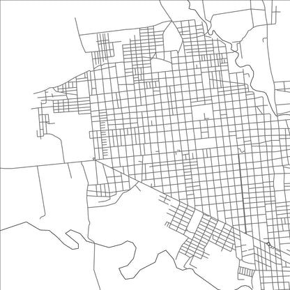 ROAD MAP OF OLANCHITO, HONDURAS BY MAPBAKES