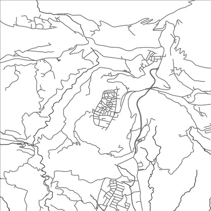 ROAD MAP OF AL `AMADIYAH, IRAQ BY MAPBAKES