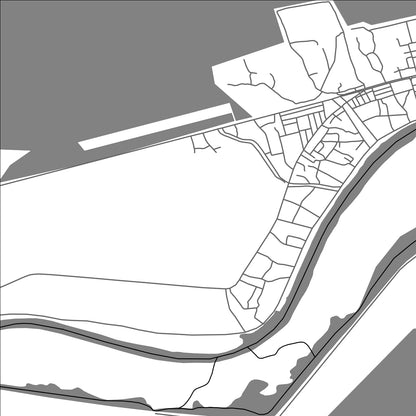 ROAD MAP OF AL JABAYISH, IRAQ BY MAPBAKES