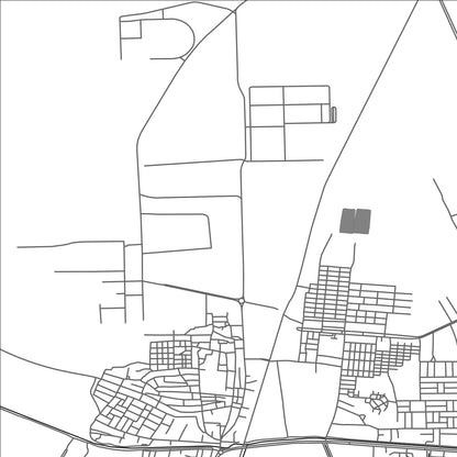 ROAD MAP OF NAHIYAT AL ISKANDARIYAH, IRAQ BY MAPBAKES