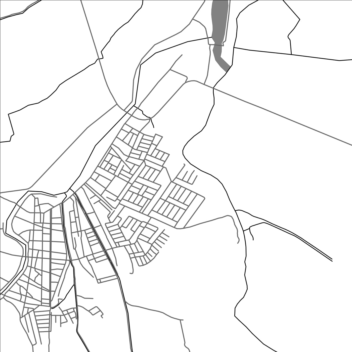 ROAD MAP OF NAHIYAT GHAMMAS, IRAQ BY MAPBAKES