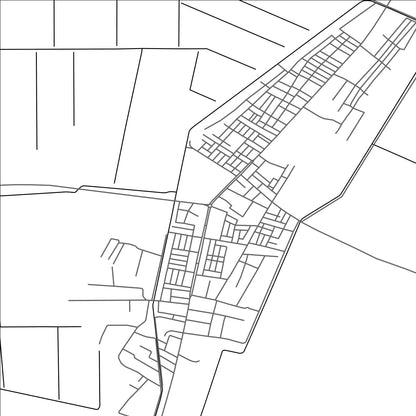 ROAD MAP OF NAHIYAT KHAN BANI SA`D, IRAQ BY MAPBAKES