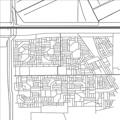 ROAD MAP OF SAB` AL BUR, IRAQ BY MAPBAKES