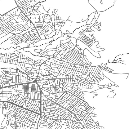 ROAD MAP OF SAWRAN, IRAQ BY MAPBAKES