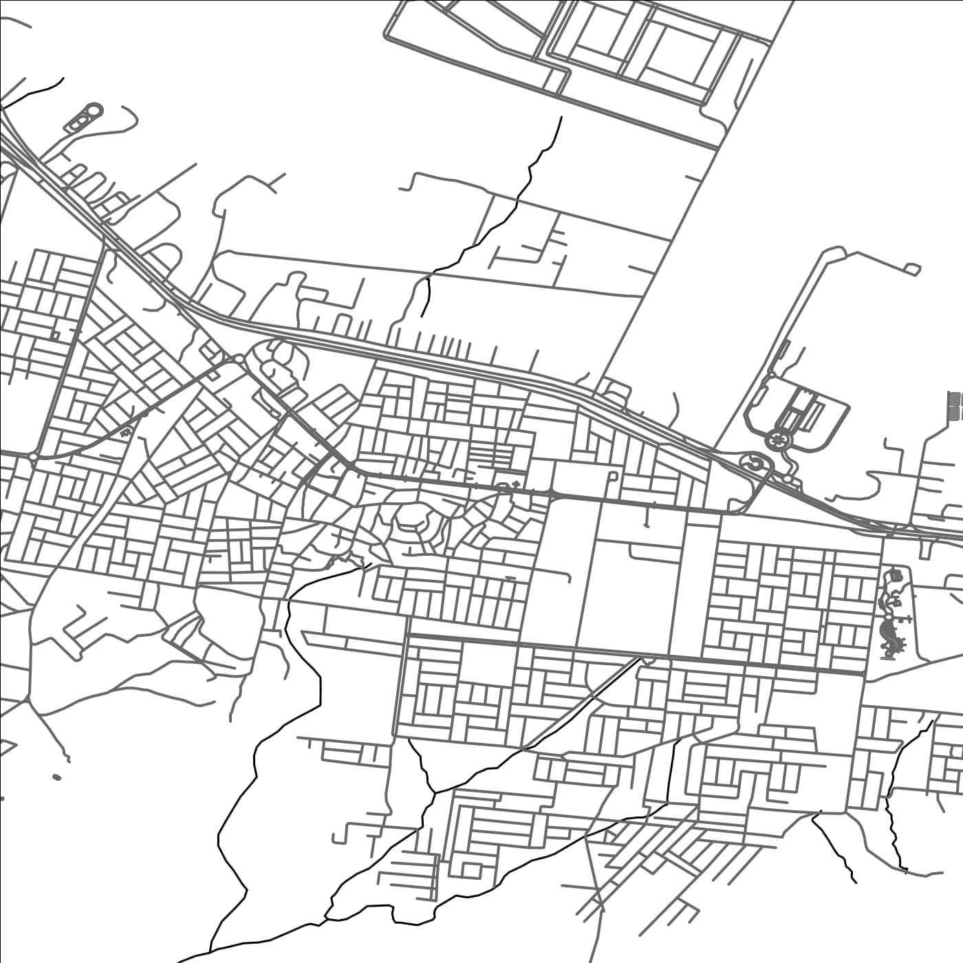 ROAD MAP OF SAYMAYL, IRAQ BY MAPBAKES