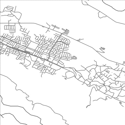 ROAD MAP OF SHAQLAWAH, IRAQ BY MAPBAKES