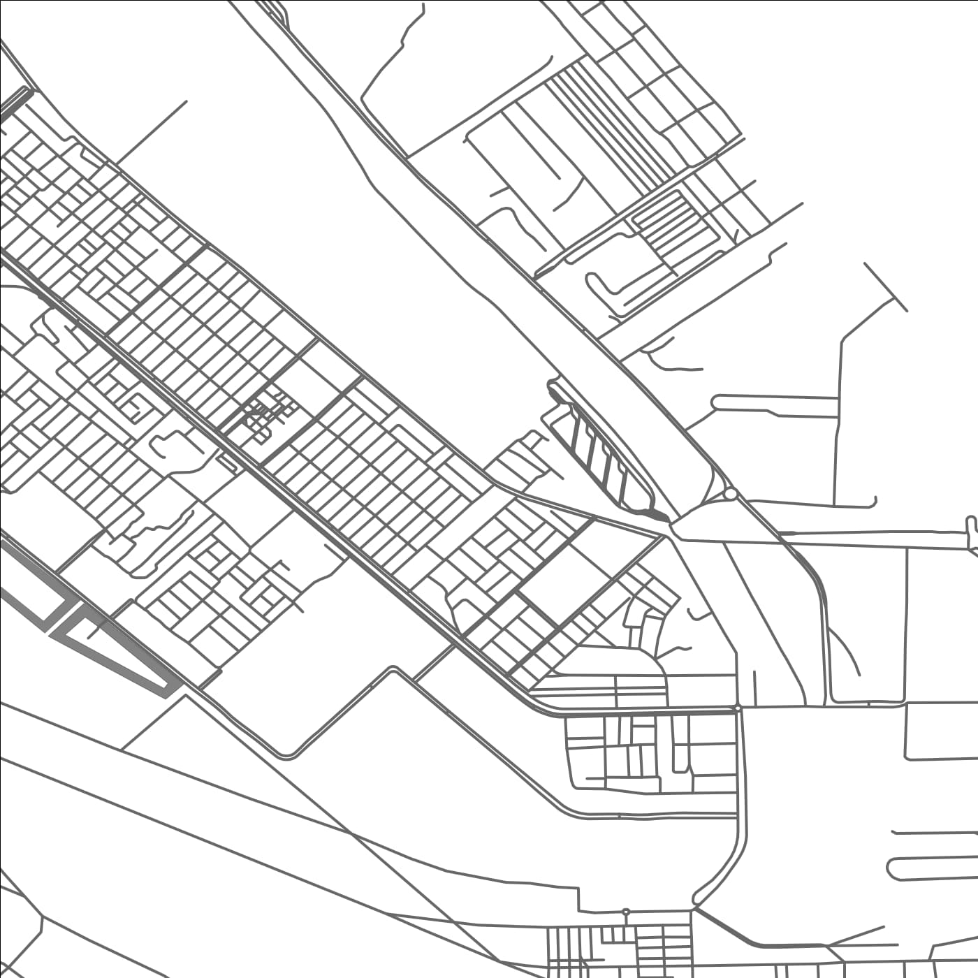 ROAD MAP OF UMM QASR, IRAQ BY MAPBAKES