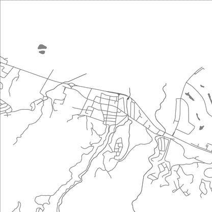 ROAD MAP OF SAINT ANN’S BAY, JAMAICA BY MAPBAKES