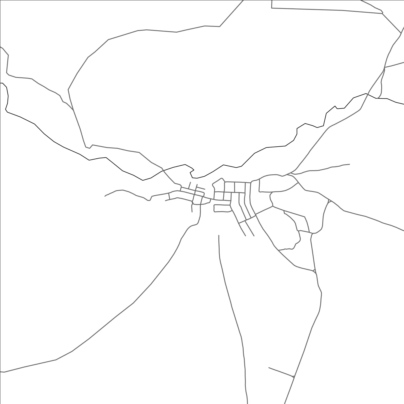 ROAD MAP OF BARAGOI, KENYA BY MAPBAKES