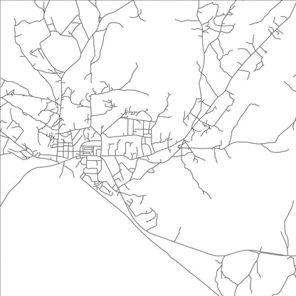 ROAD MAP OF KWALE, KENYA BY MAPBAKES