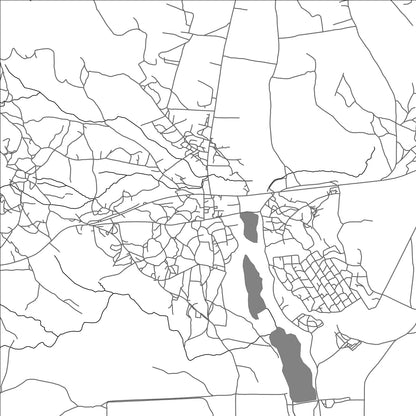 ROAD MAP OF MWATATE, KENYA BY MAPBAKES