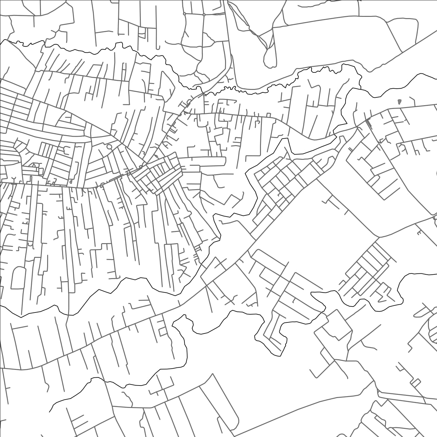 ROAD MAP OF ONGATA RONGAI, KENYA BY MAPBAKES