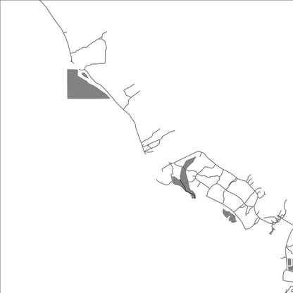 ROAD MAP OF ABATAO, KIRIBATI BY MAPBAKES