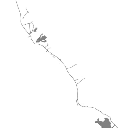 ROAD MAP OF MARENANUKA, KIRIBATI BY MAPBAKES