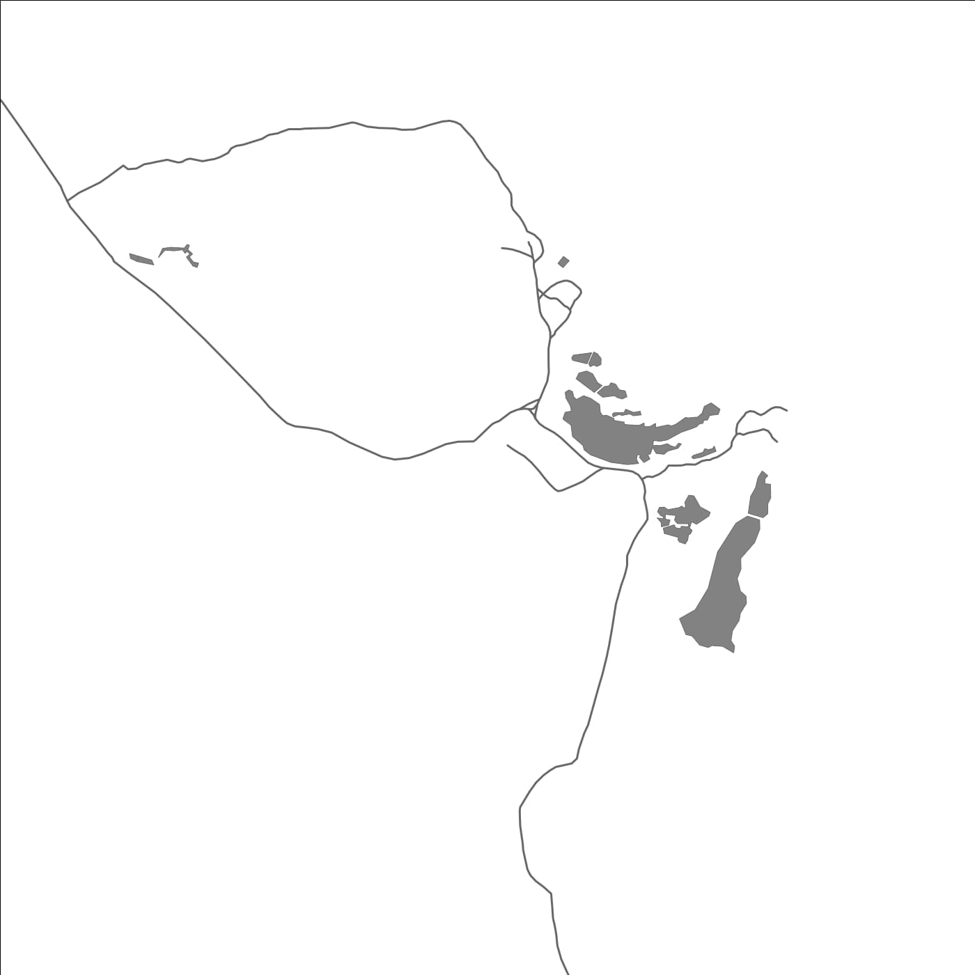 ROAD MAP OF NIKUTORU, KIRIBATI BY MAPBAKES