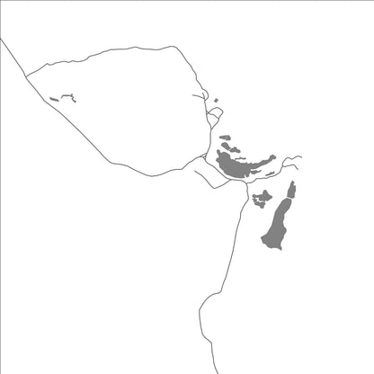 ROAD MAP OF NIKUTORU, KIRIBATI BY MAPBAKES