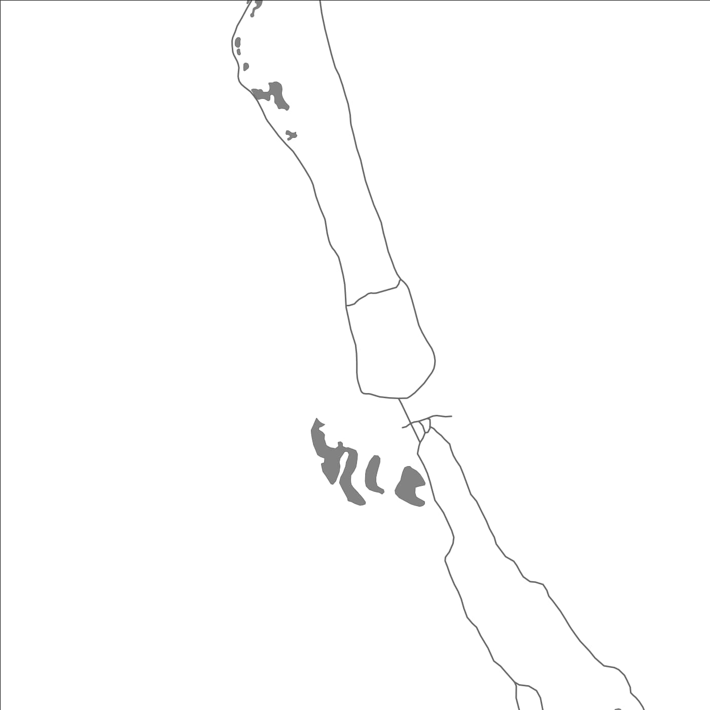 ROAD MAP OF NORAUEA, KIRIBATI BY MAPBAKES