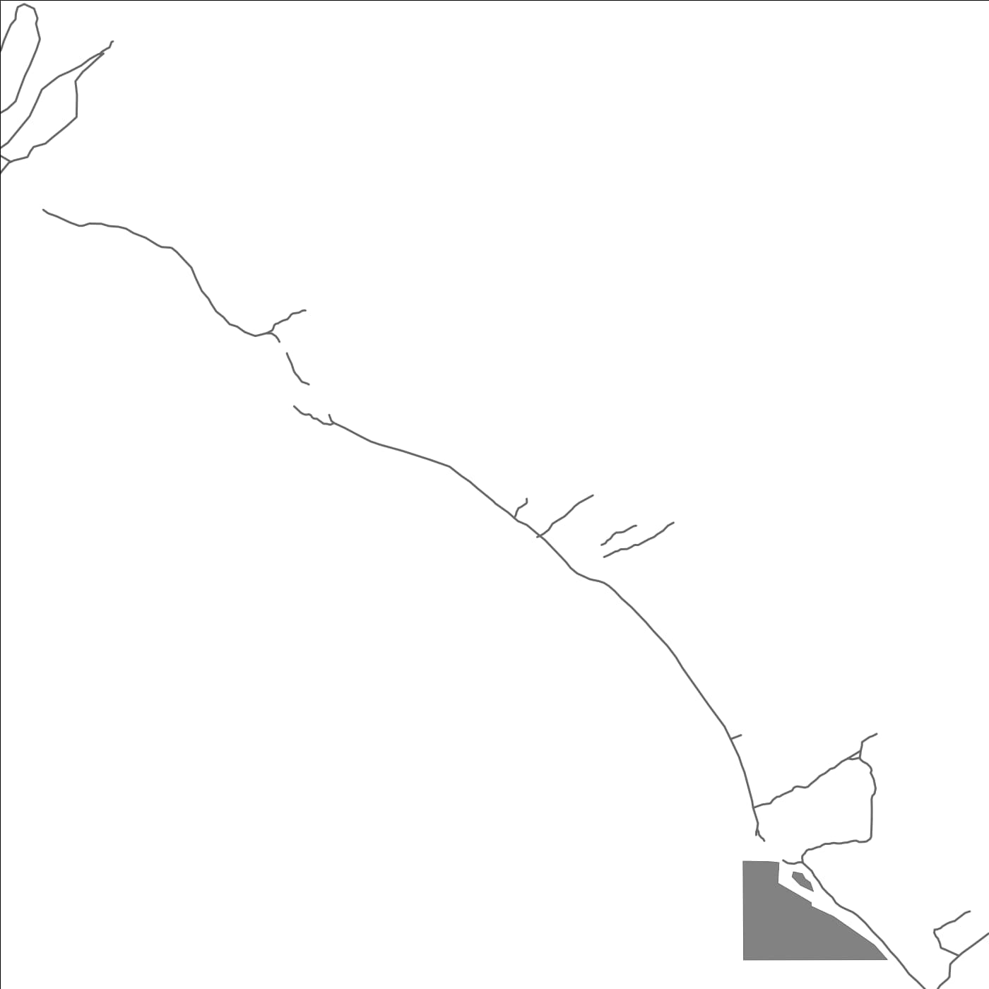 ROAD MAP OF TABITEUEA, KIRIBATI BY MAPBAKES