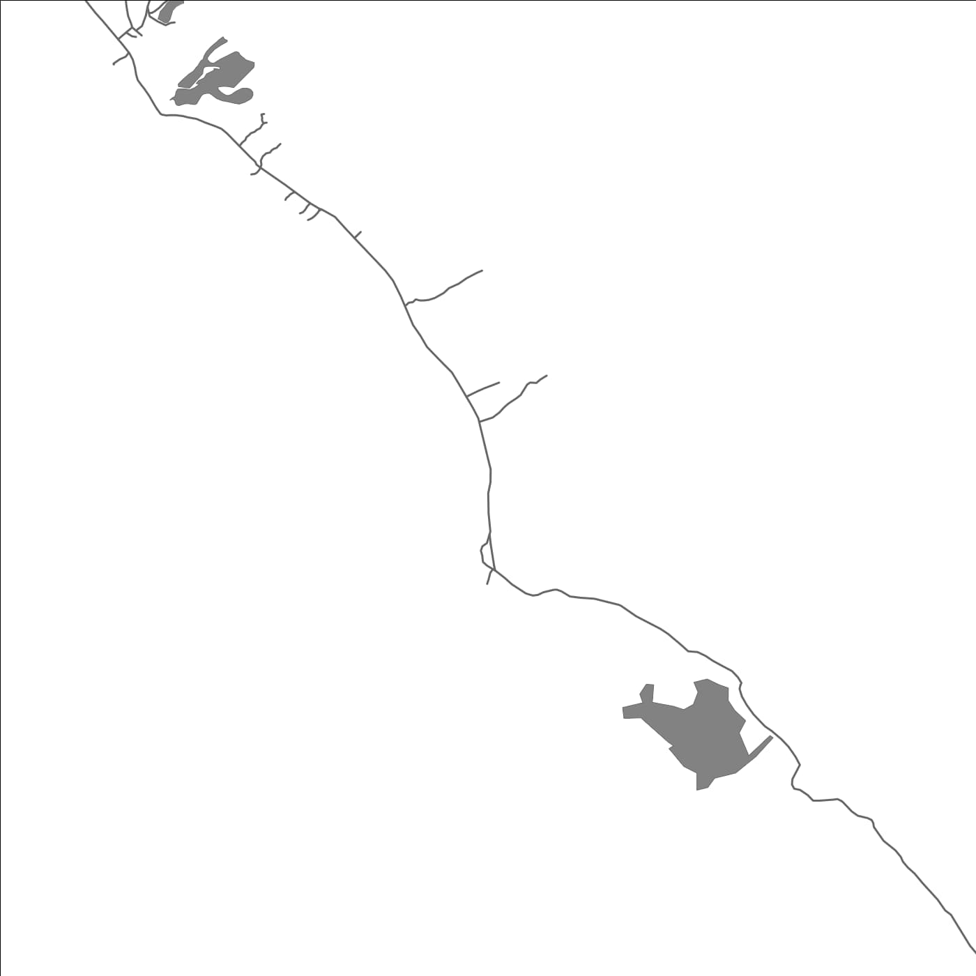 ROAD MAP OF TABONIBARA, KIRIBATI BY MAPBAKES