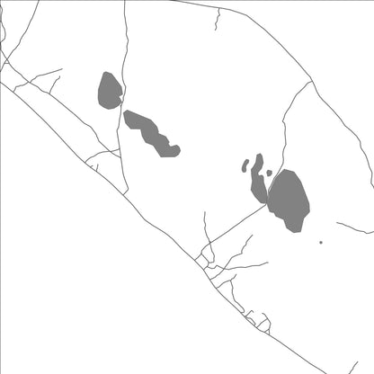 ROAD MAP OF TABUTOA, KIRIBATI BY MAPBAKES