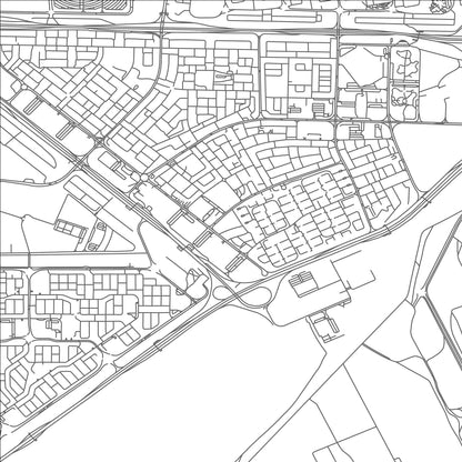 ROAD MAP OF AL ‘ABBĀSĪYAH, KUWAIT BY MAPBAKES