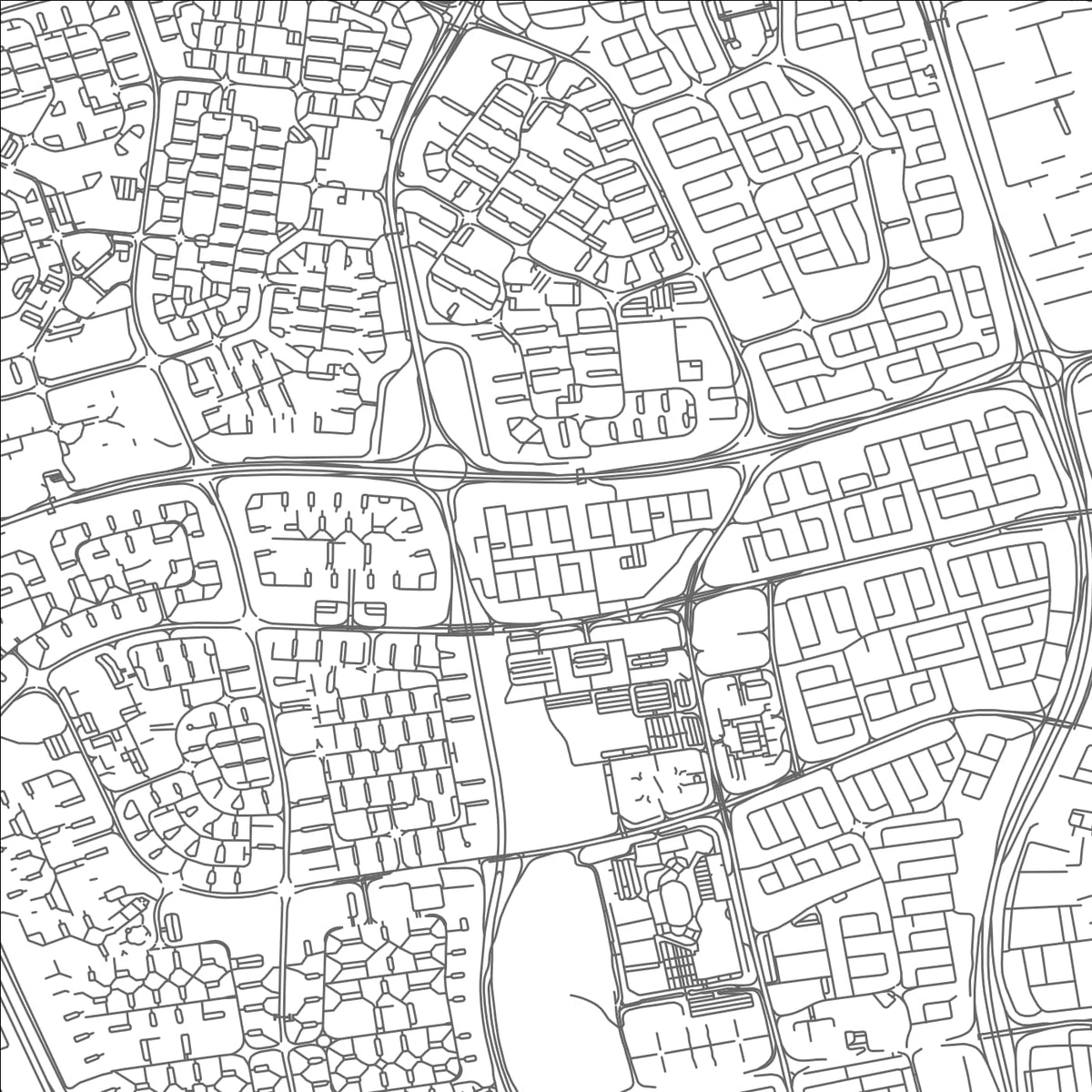 ROAD MAP OF AL ‘UQAYLAH, KUWAIT BY MAPBAKES