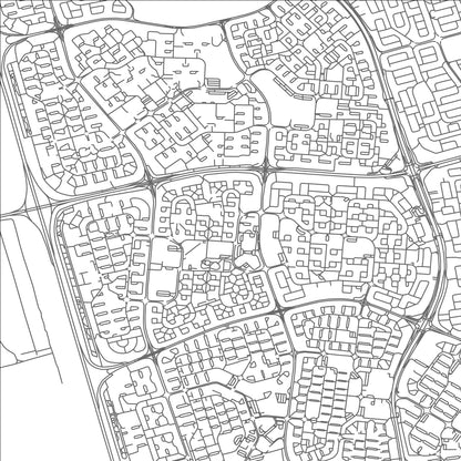 ROAD MAP OF AL QURAYN, KUWAIT BY MAPBAKES