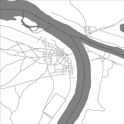 ROAD MAP OF BAFOULABÉ, MALI BY MAPBAKES