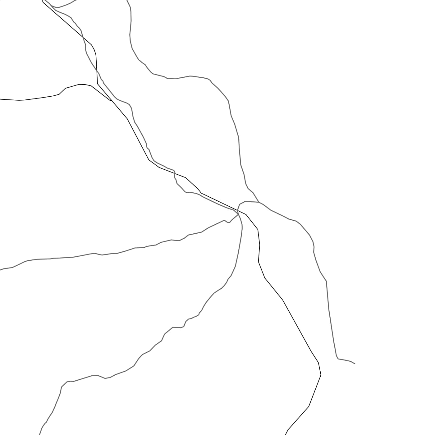 ROAD MAP OF TI-N-ESSAKO, MALI BY MAPBAKES