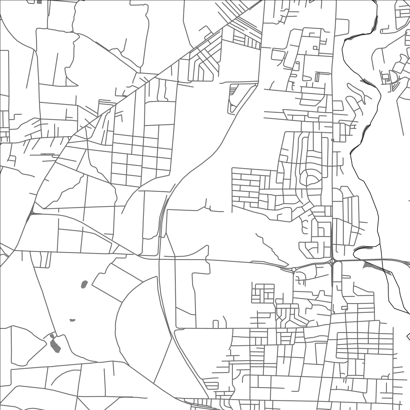 ROAD MAP OF CHÉBEL, MAURITIUS BY MAPBAKES