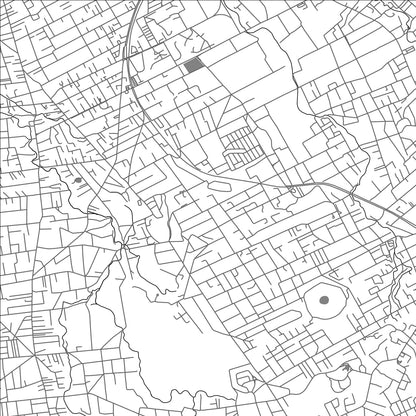 ROAD MAP OF FLORÉAL, MAURITIUS BY MAPBAKES