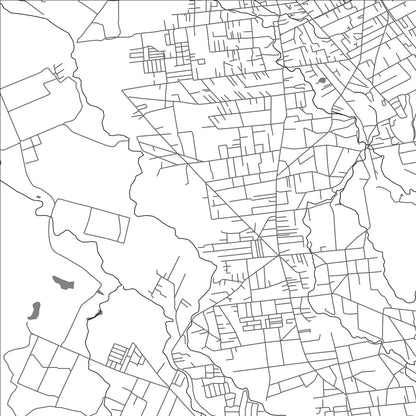 ROAD MAP OF LA CROISÉE, MAURITIUS BY MAPBAKES