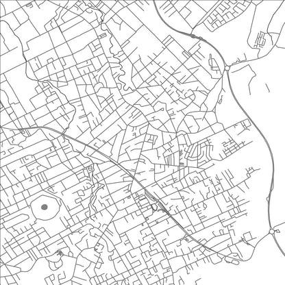 ROAD MAP OF MALHERBES, MAURITIUS BY MAPBAKES