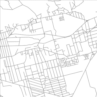 ROAD MAP OF MÉDINE, MAURITIUS BY MAPBAKES