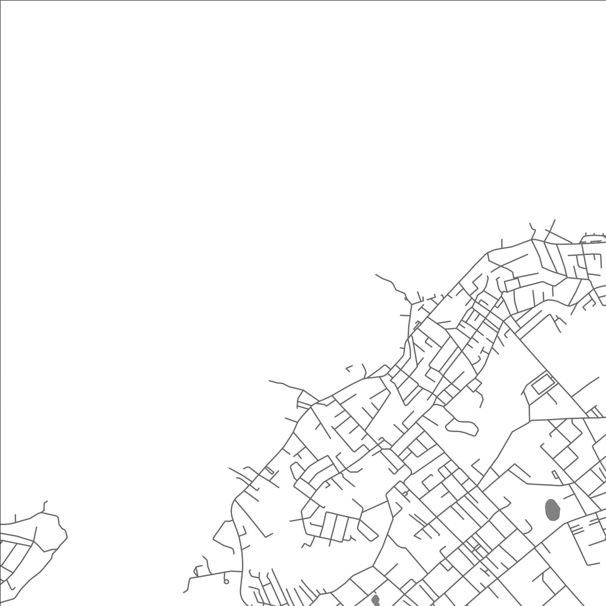 ROAD MAP OF PEREYBÈRÉ, MAURITIUS BY MAPBAKES