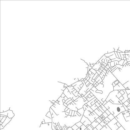 ROAD MAP OF PEREYBÈRÉ, MAURITIUS BY MAPBAKES
