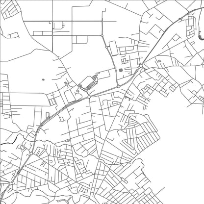 ROAD MAP OF RICHE TERRE, MAURITIUS BY MAPBAKES