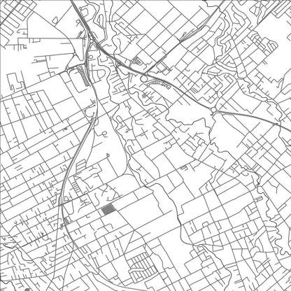ROAD MAP OF SAINT PAUL, MAURITIUS BY MAPBAKES
