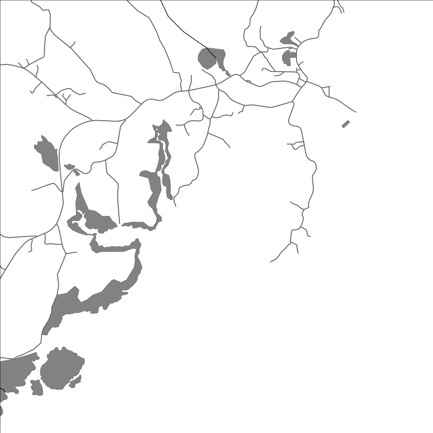 ROAD MAP OF BAQANIMAQUT, MICRONESIA BY MAPBAKES