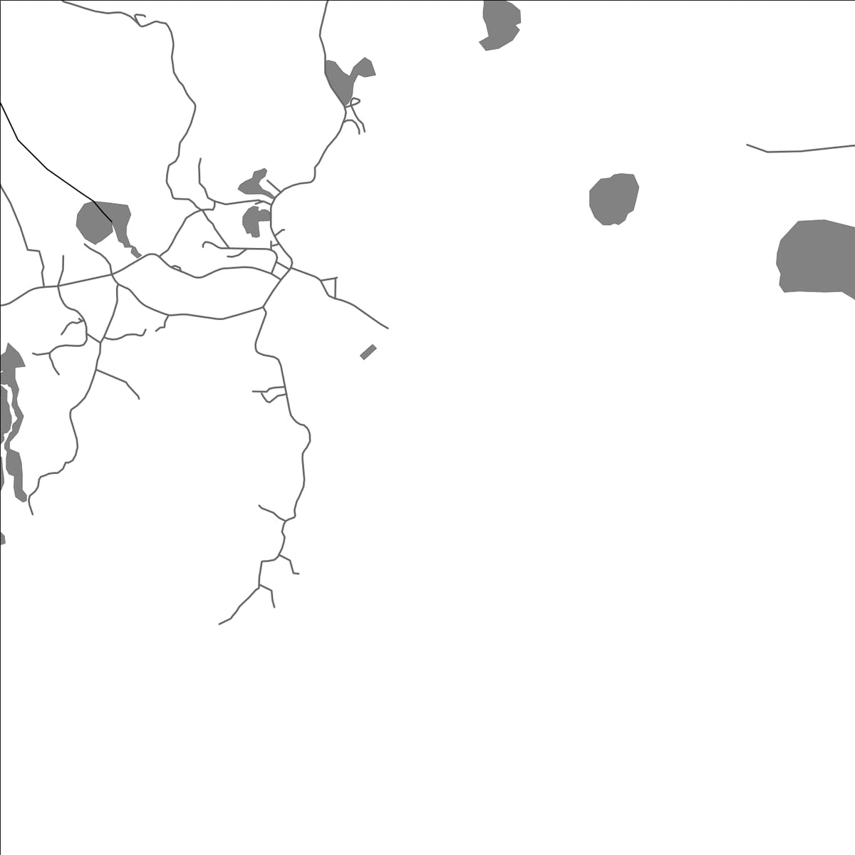 ROAD MAP OF FANBATEAR, MICRONESIA BY MAPBAKES