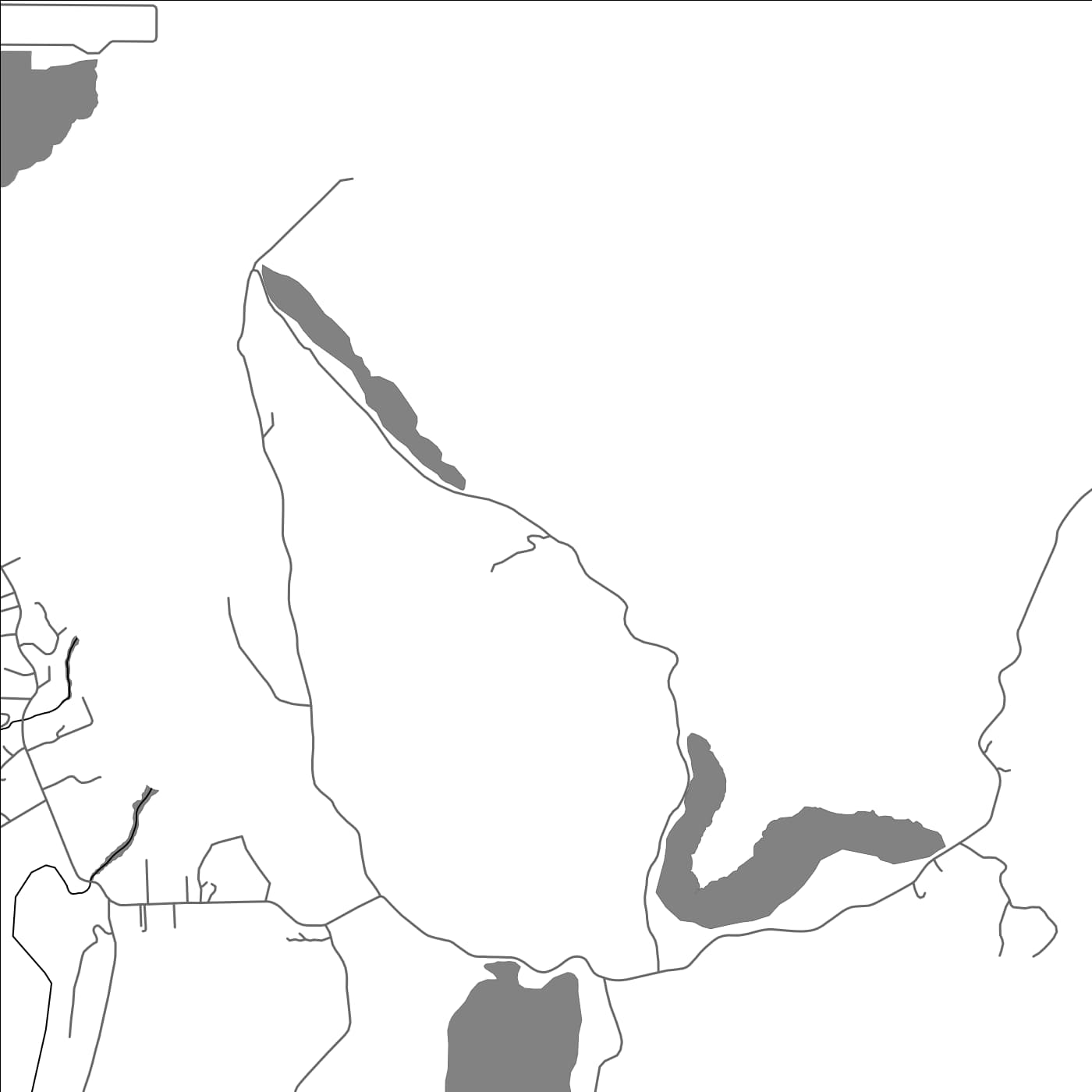 ROAD MAP OF POHNMANGAHNG, MICRONESIA BY MAPBAKES