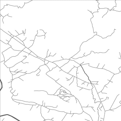 ROAD MAP OF DONJI MARTINIĆI, MONTENEGRO BY MAPBAKES