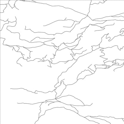 ROAD MAP OF GODUŠA, MONTENEGRO BY MAPBAKES