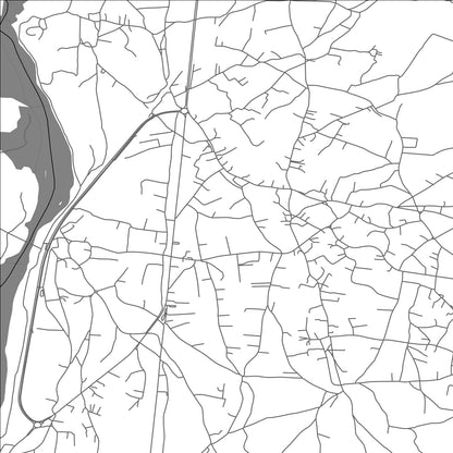 ROAD MAP OF GOLUBOVCI, MONTENEGRO BY MAPBAKES