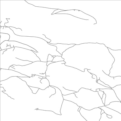 ROAD MAP OF LUŠTICA, MONTENEGRO BY MAPBAKES